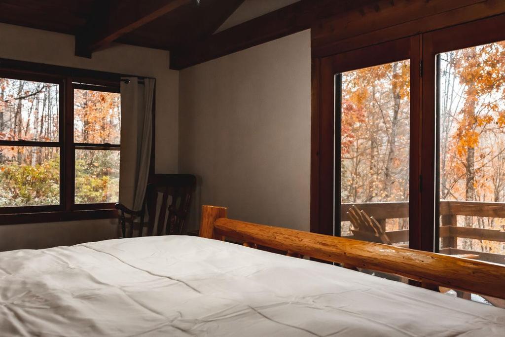 Blueberry Hideaway At 36 North Cabin - Hot Tub Purlear Zewnętrze zdjęcie